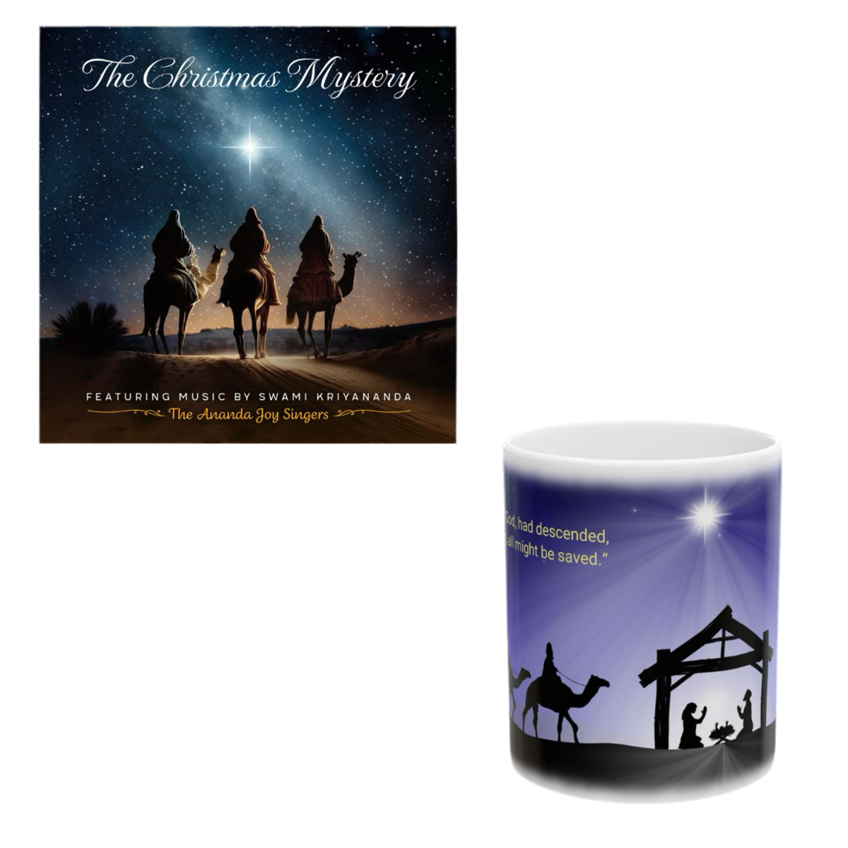 The Christmas Mystery Album + Christ the Light Mug