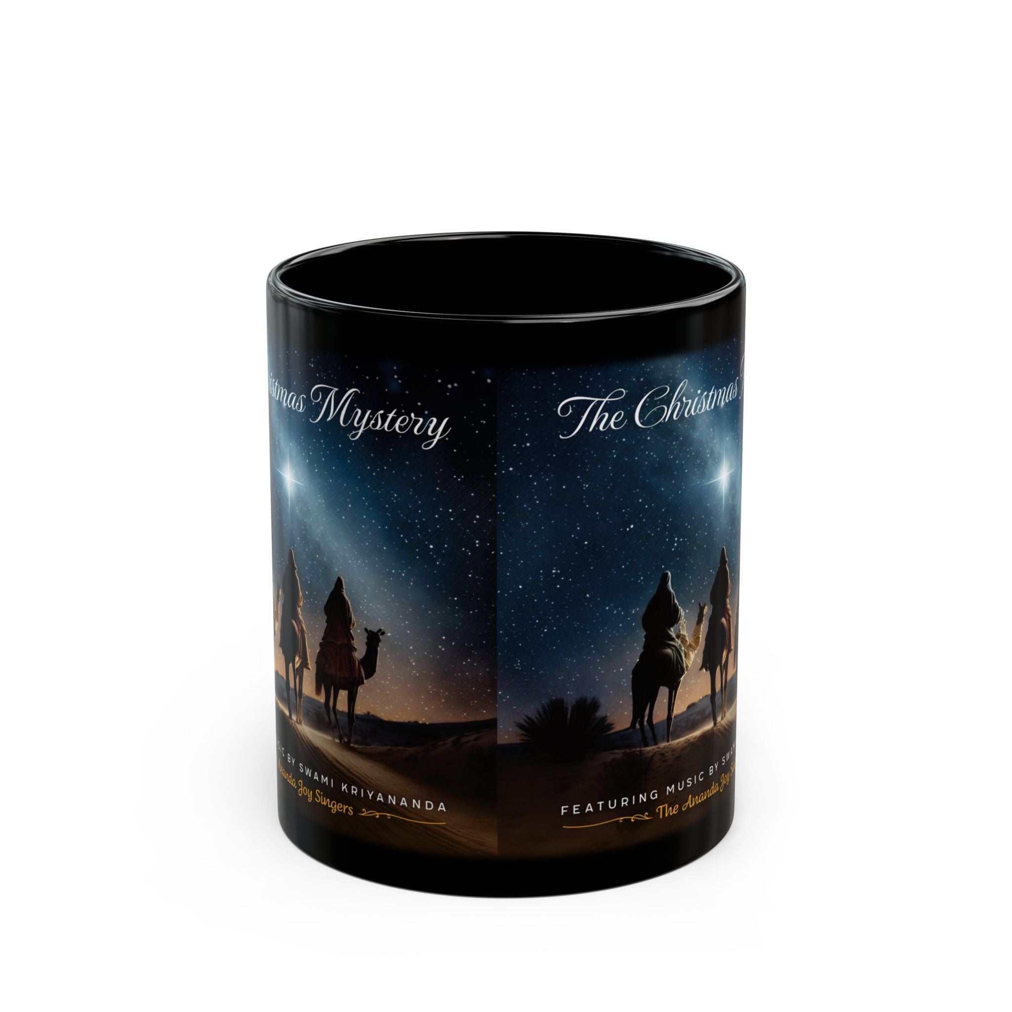 The Christmas Mystery Album + Album Artwork Mug (black)