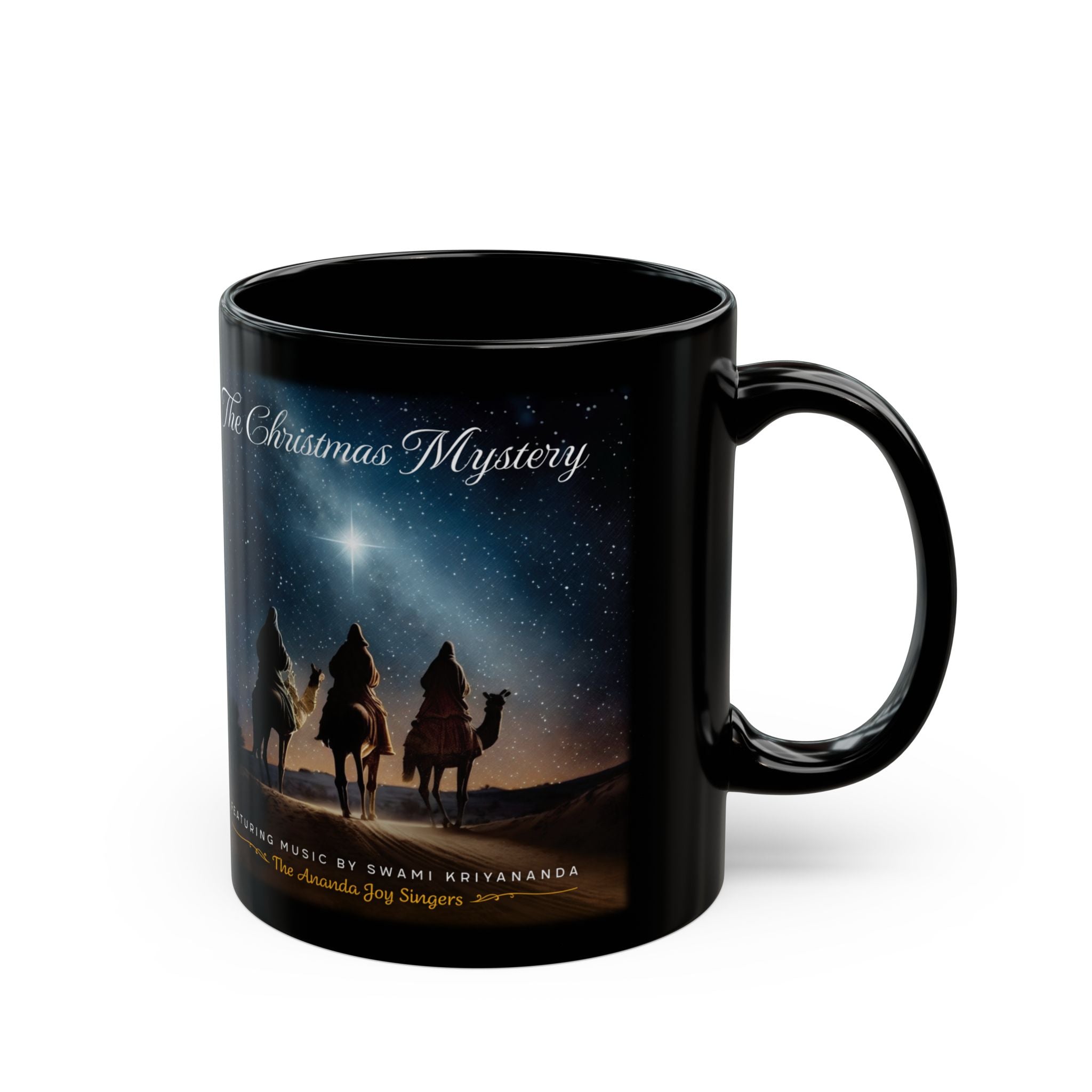 The Christmas Mystery Album + Album Artwork Mug (black)