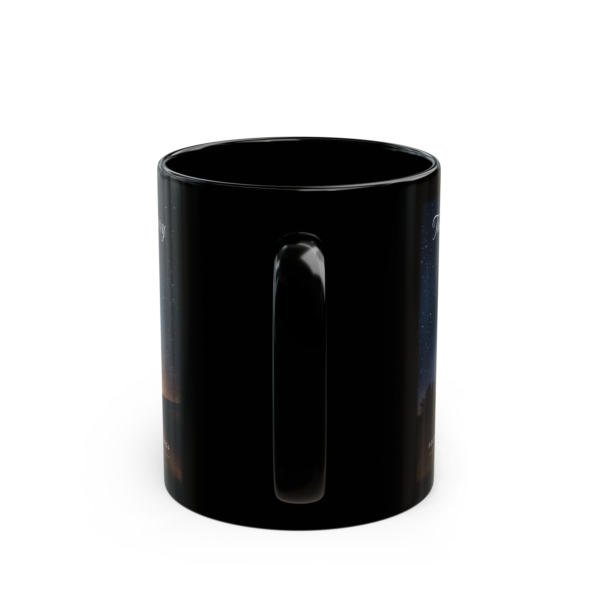 The Christmas Mystery Album + Album Artwork Mug (black)