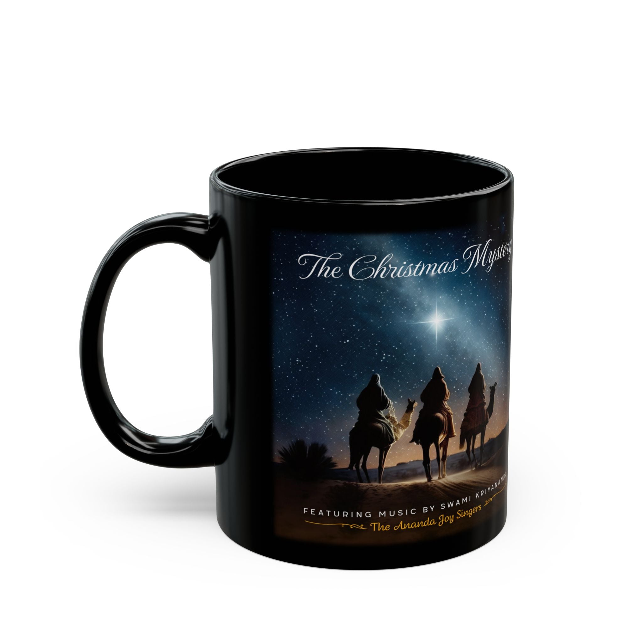 The Christmas Mystery Album + Album Artwork Mug (black)