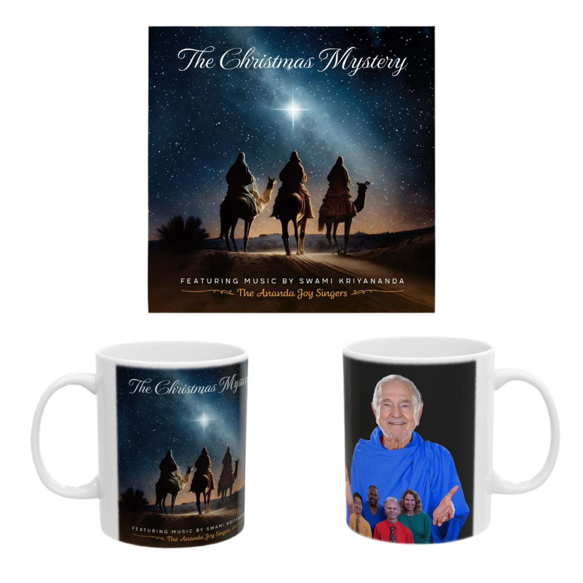 The Christmas Mystery Album + Album Artwork Mug (with Swamiji & Ananda Joy Singers)