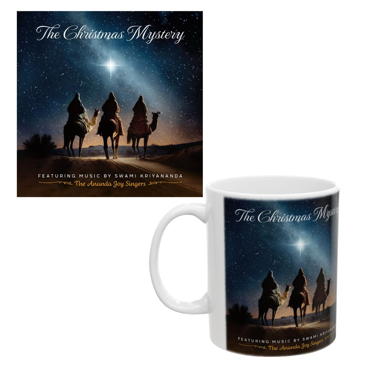 The Christmas Mystery Album + Album Artwork Mug (white)